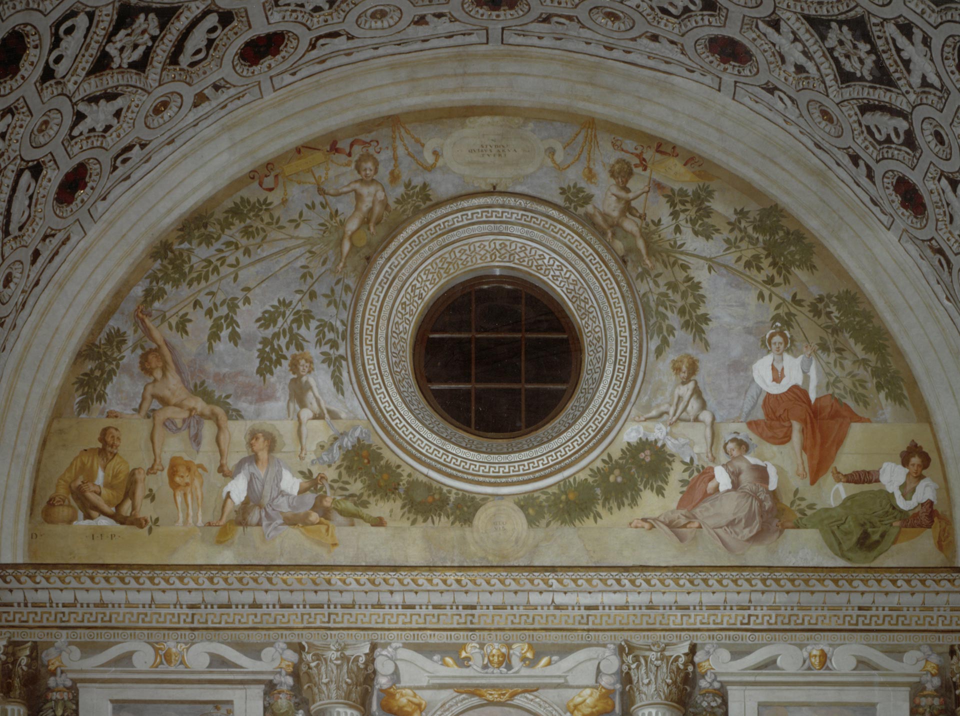 Sala Leone X, Villa Medicea di Poggio a Caiano