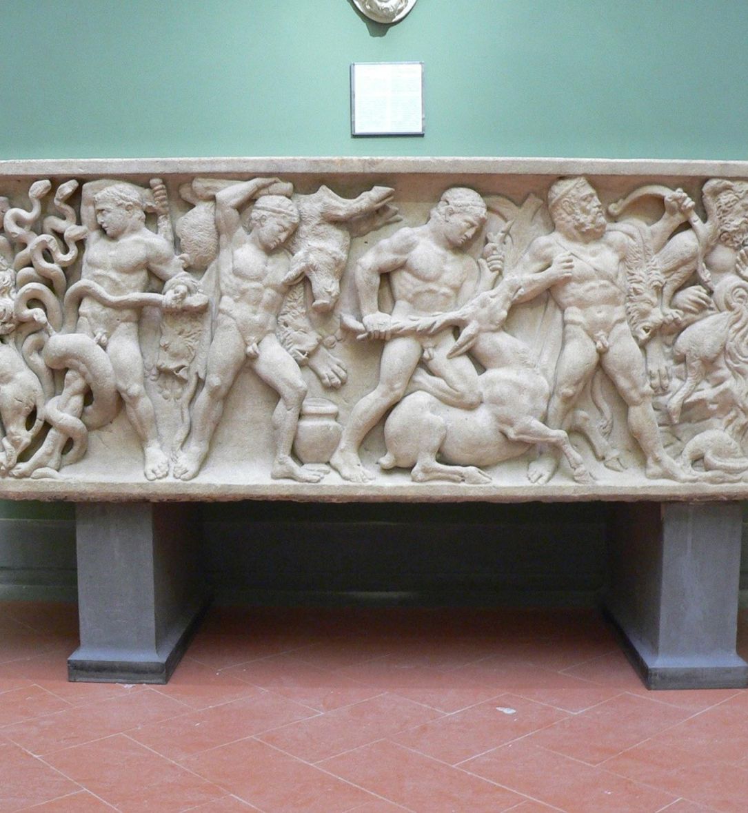 Sarcofago “Le fatiche di Ercole”, Galleria degli Uffizi