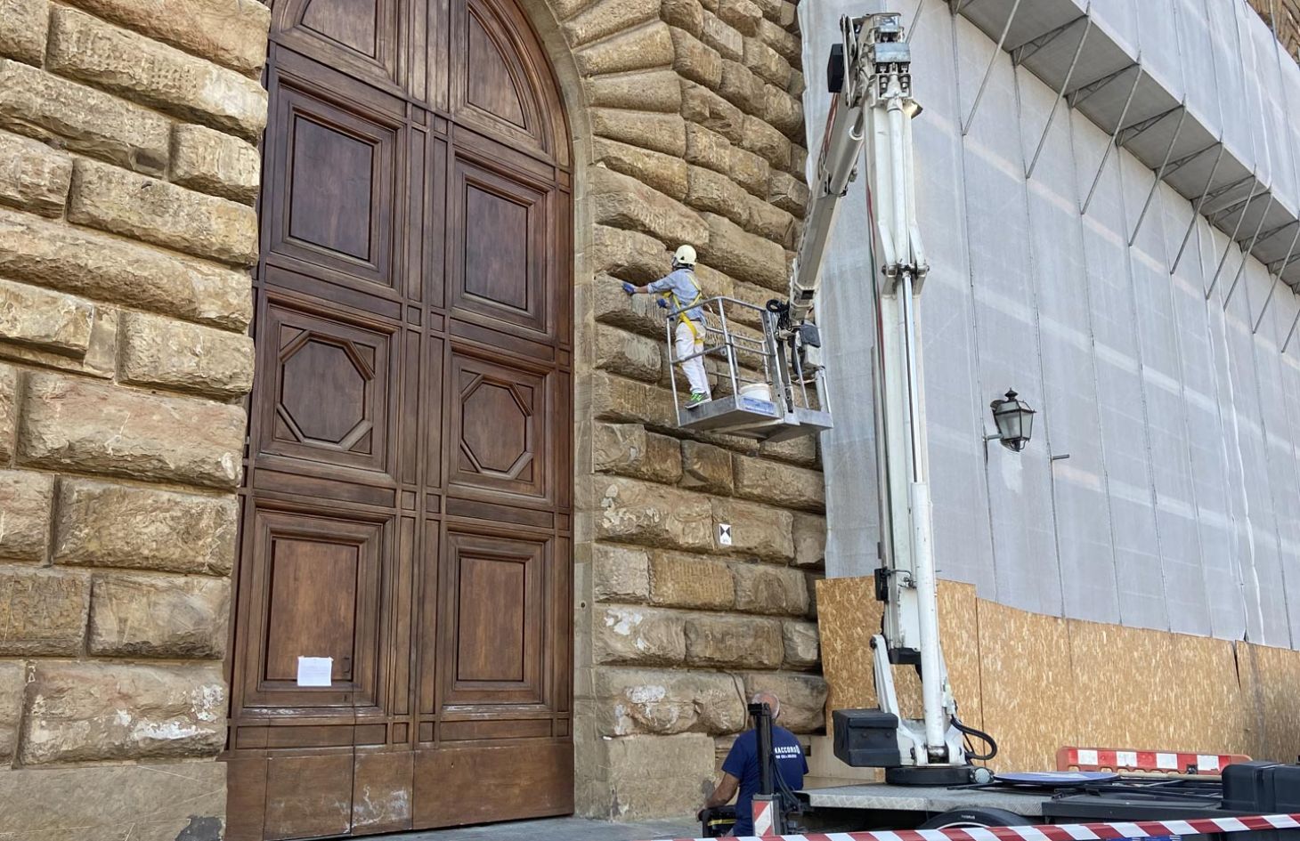 Porzione facciata, Palazzo Pitti