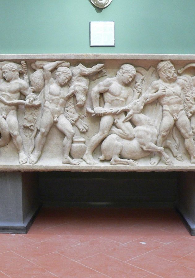 Sarcofago “Le fatiche di Ercole”, Galleria degli Uffizi