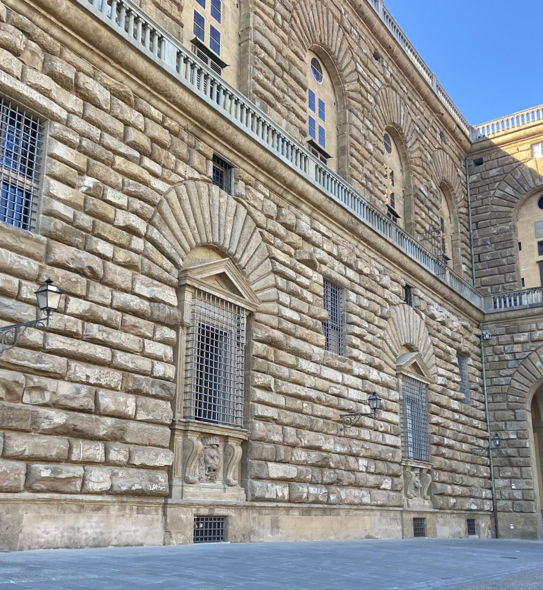Porzione facciata, Palazzo Pitti