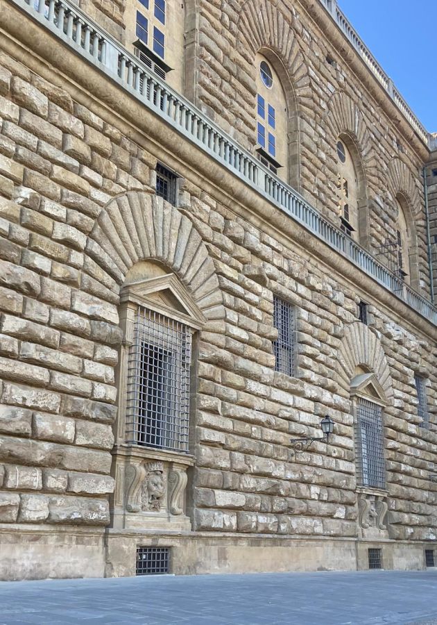 Porzione facciata, Palazzo Pitti